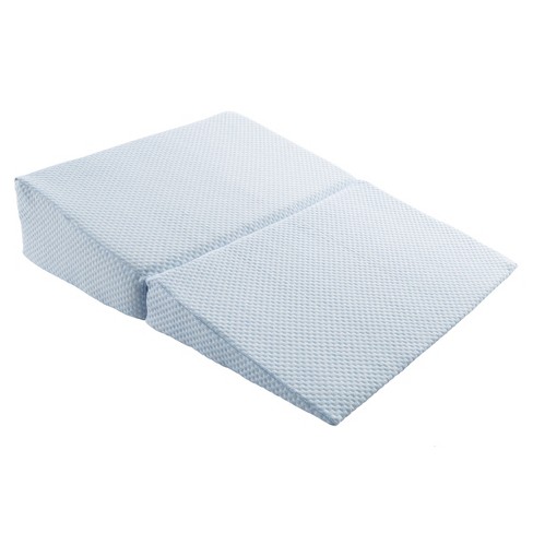 Supportive Memory Foam Ortho Pillow - Blue : Target