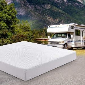 Vipbear 8/10 Inch RV Mattress,Gel Green Tea Memory Foam Mattress for RVs,Campers & Trailers,Bed in a Box,Pressure Relief,Medium Firm,Back Supportive - 1 of 4
