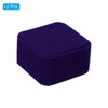Unique Bargains Velvet Cloth Elegant Design Double Slot Jewelry Holder 2 Pcs - 3 of 4