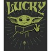 Women's Star Wars The Mandalorian Grogu St. Patrick's Day Force of Luck T-Shirt - 2 of 4