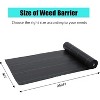 coucheta 4FT * 250FT 1.8oz Weed Barrier Fabric Heavy Duty - Easy Install & Rugged Ground Cover Weed Barrier for Gardens, Landscaping Fabric - 2 of 4