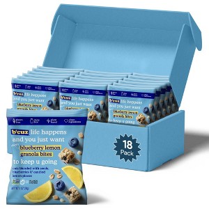 B'cuz Snacks Granola Bites 1oz-Bag Multipacks, Gluten Free Delicious Healthy Snacks for Adults & Kids - 1 of 4