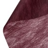 Unique Bargains Flower Wrapping Paper 30ft Floral Bouquet Waterproof Packaging Cotton for Wedding Party Wine Red - 4 of 4