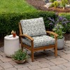 ARDEN Outdoor Plush Modern Tufted Blowfill Deep Seat Set, 24 x 24, Water Repellent, Fade Resistant - 2 of 4