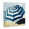 Stupell Industries Striped Beach Umbrella, 24" x 24" - 3 of 4