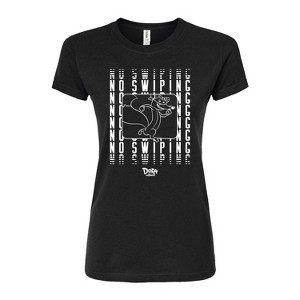 Women's - Dora the Explorer - Swiper No Swiping -Juniors Fitted Graphic T-Shirt Fitted Graphic T-Shirt - 1 of 2