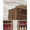 VASAGLE Shoe Cabinet, 3-Tier Shoe Storage Organizer, Shoe Shelf, Traditional American, Freestanding - 3 of 4