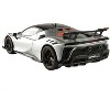 Ferrari SF90 XX Stradale Bianco Artico/Artic White with Black Top with DISPLAY CASE Ltd Ed to 320 pieces 1/18 Model Car by BBR - 3 of 4