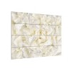 Trademark Fine Art Cora Niele White Peony Flower Wood Slat Art - 2 of 4