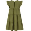 Maternity Dresses Casual Babydoll Dress Sleeveless Ruffle Sleeve Crew Neck Loose A-Line Flowy Tiered Tunic Mini Dress - 3 of 3
