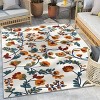 Well Woven Darla Floral Indoor OutdoorHigh Traffic Modern Carpet Area Rug - 2 of 4