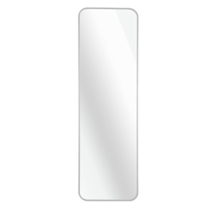 GlasFlength Full Length Mirrors Modern Rectangular Mirror with Sleek Frame Simple Elegant Design for Doors and Walls, Silver, 47"*14"*1.1" - 1 of 4
