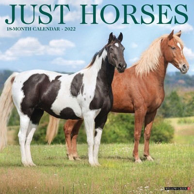 2022 Wall Calendar Just Horses - Willow Creek Press