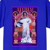 Aretha Franklin Queen Of Soul Poster Crew Neck Short Sleeve Royal Blue Men's T-shirt - 2 of 2
