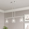 Livex Lighting Montgomery 3 - Light Chandelier in  Brushed Nickel - 3 of 4
