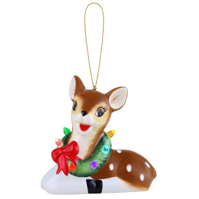 Mr. Christmas Mini Nostalgic Ceramic Led Christmas Decoration Figurine 