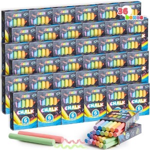 Joyfy 432 Counts Mini Chalk Set for Kids Boys Girls Age 3+, Bulk Mini Chalks School Supplies for Teachers, Goody Bag, Classroom Prizes (36 Boxes) - 1 of 4