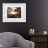 Trademark Fine Art - Stefan Hefele  Good Morning Paradise Matted Framed Art - 2 of 4