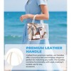 Generic Clear Tote Bag Stadium Events Transparent Clear Purse for Women Thick PVC Plastic Shoulder Bag with Guitar Strap - 3 of 4