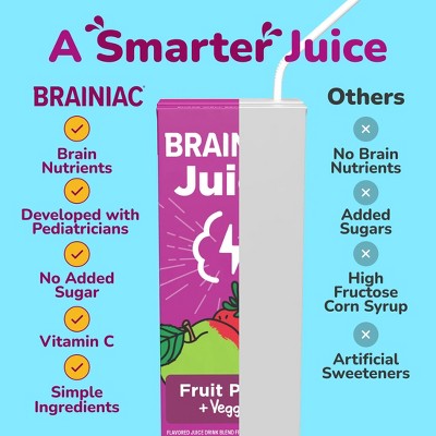 Brainiac Kids Super Fruit Punch Juice Drink 8 pk/6.75 fl oz Boxes