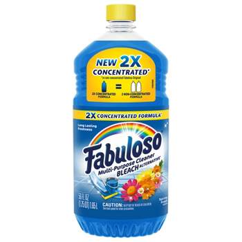 Fabuloso Multi-Purpose Cleaner - 2X Concentrated Formula - Spring Fresh Scent - 56 fl oz