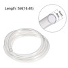 Unique Bargains PVC Plastic Flexible Oil Air Water Pipe 16.4ft Clear - 3 of 3