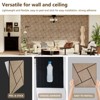 UNISOAR Wood Acoustic Wall Panels-Self-Adhesive 3D Wood Slat Wall Panel-Sound Absorbing Panels for Noise Reducing-Feature Wall Decor for Home & Office - 2 of 4