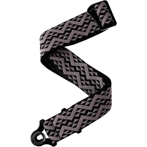 Auto Lock Gitaarband - Zwart Padded