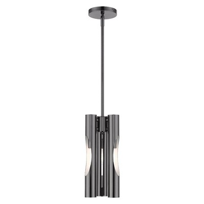 Livex Lighting Acra 3 - Light Pendant in  Black Chrome