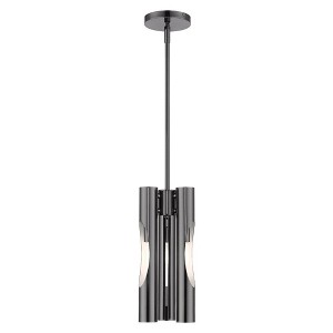 Livex Lighting Acra 3 - Light Pendant in  Black Chrome - 1 of 1