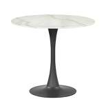 36" Rho Round Dining Table White - Buylateral