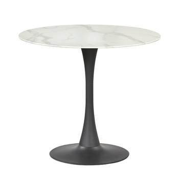 36" Rho Round Dining Table White - Buylateral