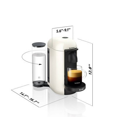 Nespresso VertuoPlus Single-Serve Coffee Maker and Espresso Machine by Breville, White - Hearth &#38; Hand&#8482; with Magnolia