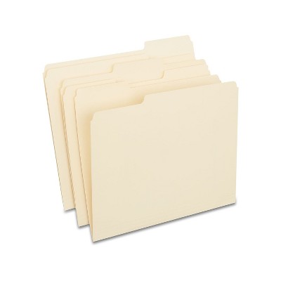HITOUCH BUSINESS SERVICES File Folder 1/3 Cut Letter Size Manila 250/Box TR516564/516564