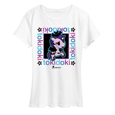 Women's - Tokidoki - Halloween Vampie Unicorn Short Sleeve Graphic T-Shirt