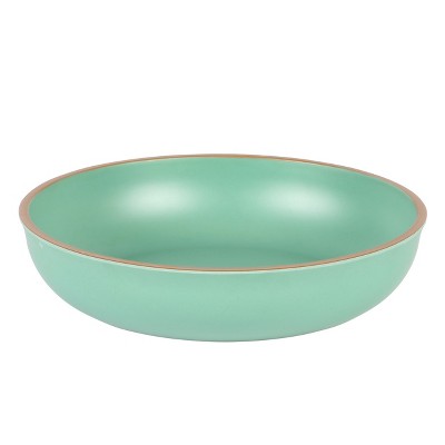 Matte Green Melamine 12-Piece Dinnerware Set for 4