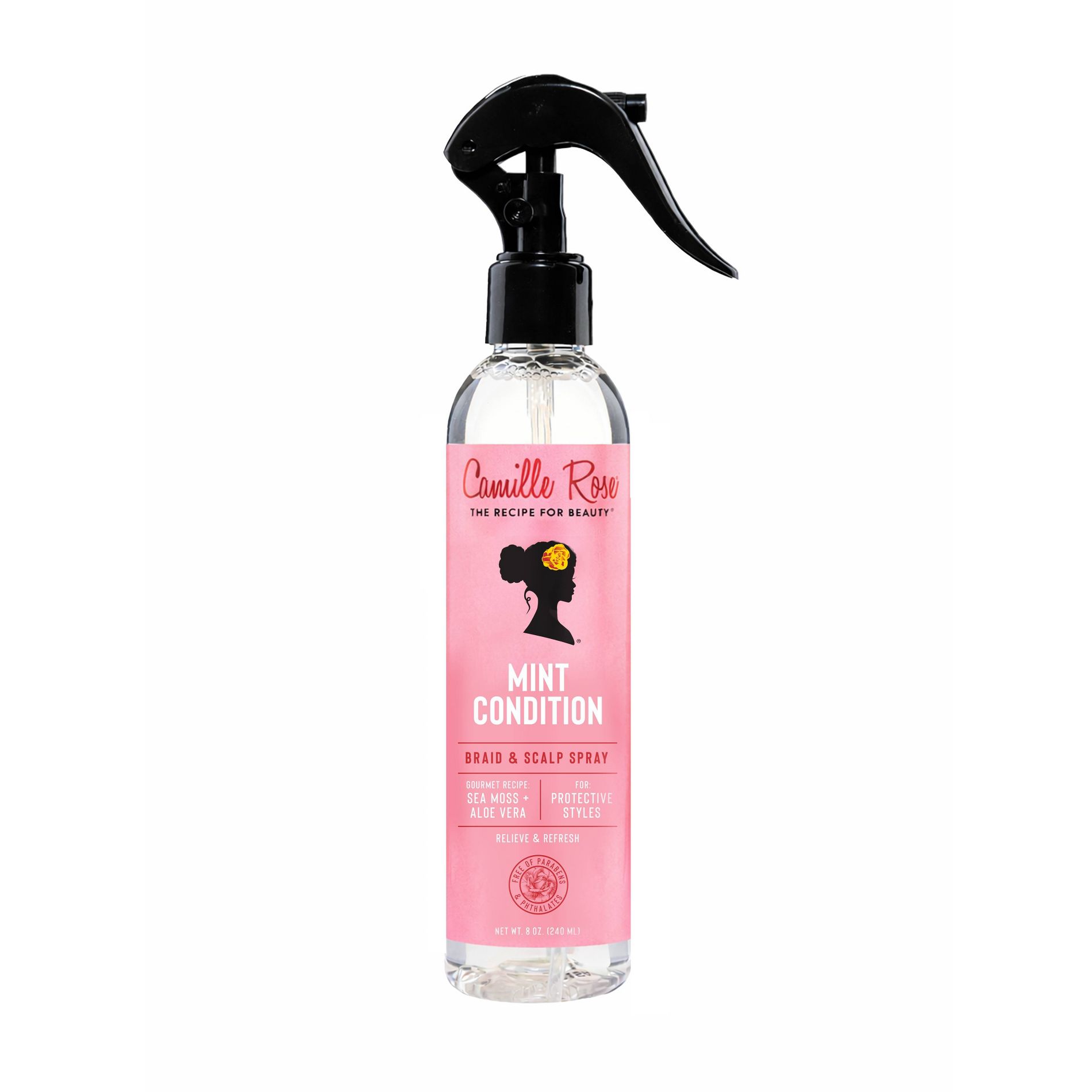 Camille Rose Mint Condition Braid and Scalp Spray - 8 fl oz