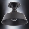 Urban Ambiance Luxury Modern Farmhouse Ceiling Light,  7''H x 10''W,  Dark Bronze Finish, ULB2200 - 4 of 4
