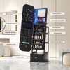 Fredees 360° Swivel Jewelry Cabinet with RGB Lights, Rotatable Full-Length Mirror with Jewelry Storage, Standing Armoire Organizer - 4 of 4