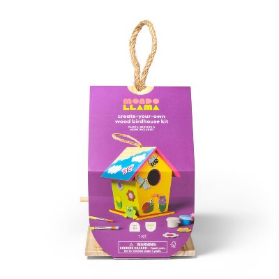 Paint-Your-Own Birdhouse Kit - Mondo Llama&#8482;