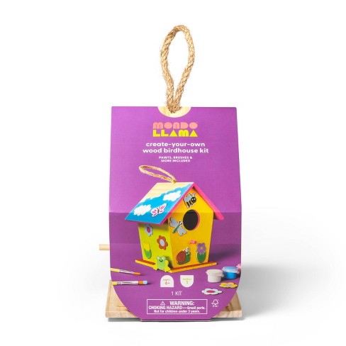 Paint-your-own Birdhouse Kit - Mondo Llama™ : Target