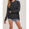 Women's Crew Neck Knit Sweater Pullover - BluIvy - 2 of 4