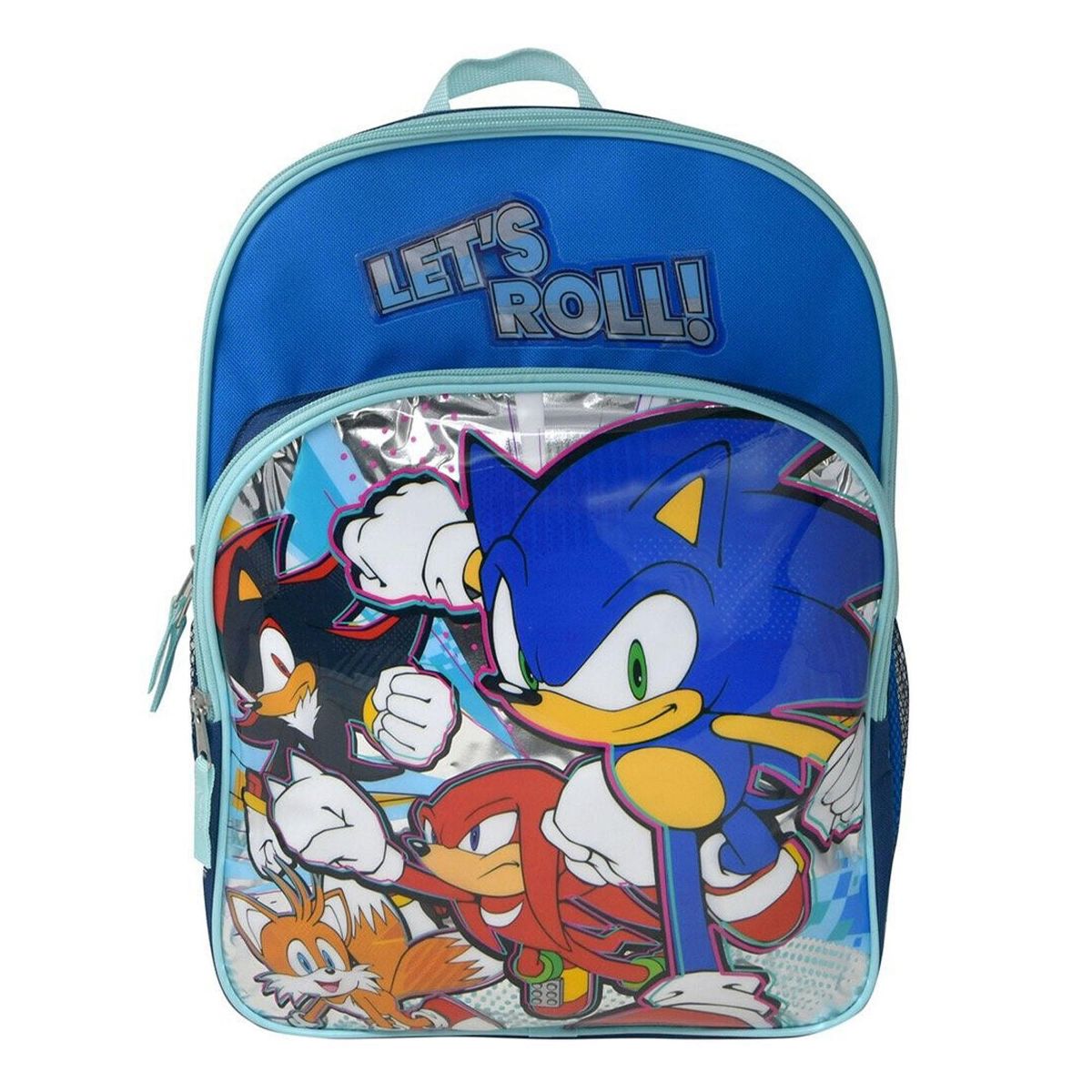 Accessory Innovations Company Sonic the Hedgehog & Friends "Let's Roll" 16 Inch Backpack
