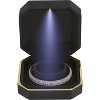 with LED Light, Small Jewelry Box for Wedding, Engagement, Proposal, Birthday and Anniversary - 2 of 4