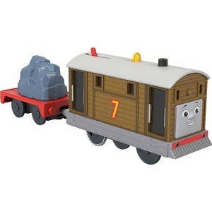 Thomas & Friends Toby Motorized Train Engine with Cargo - 1 of 4