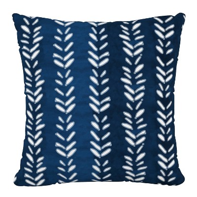 Flutter Shibori Outdoor Throw Pillow Indigo - Skyline Furniture