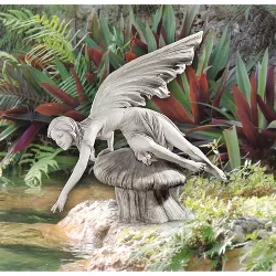 Design Toscano The Daydream Fairy Sculpture - Off-White