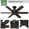 44" Kennicott Damp Rated Ceiling Fan with Wall Control - Hunter Fan - 4 of 4