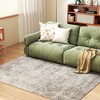 HOMCOM Machine Washable Area Rug, Non-Slip Traditional Flower Print Floor Carpet for Living Room, Bedroom, Dining Room - 2 of 4