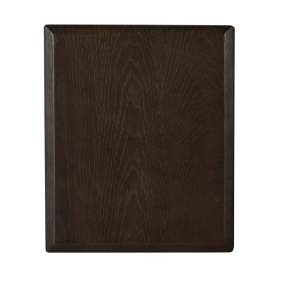 Marlowe Classic Gray Washed Oak Veneer Tray Table Set
